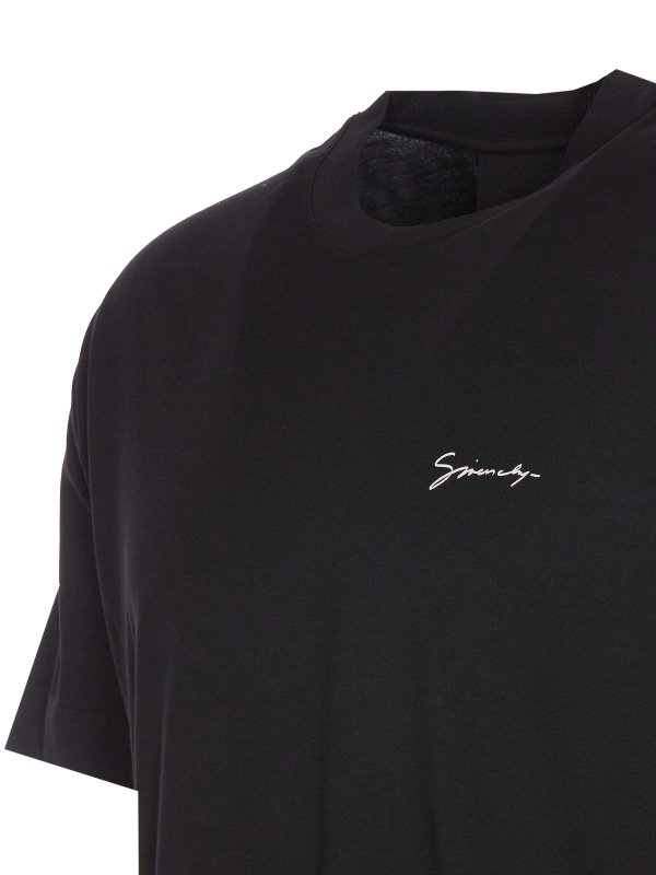 The Best Shops GIVENCHY: t-shirts - Huber Objects Printed T-Shirt