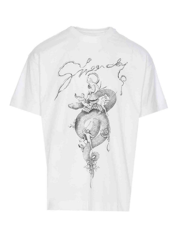 GIVENCHY: T-shirts - T-Shirt - Weiß