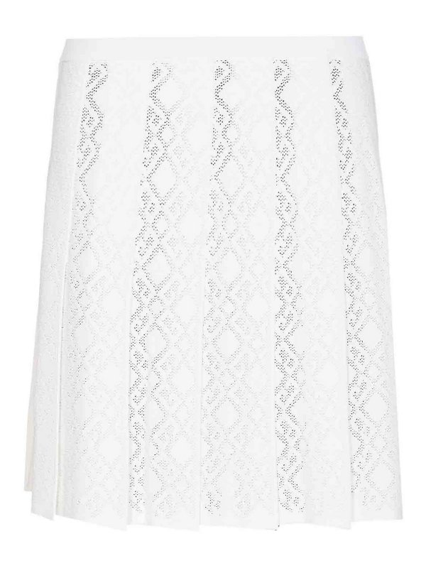 GIVENCHY: Faldas media pierna y semilargas - Falda Semilarga - Blanco