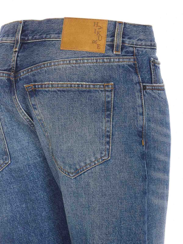 The Best Shops HAIKURE: ブーツカットジーンズ - ブーツカットジーンズ - ダークウォッシュ