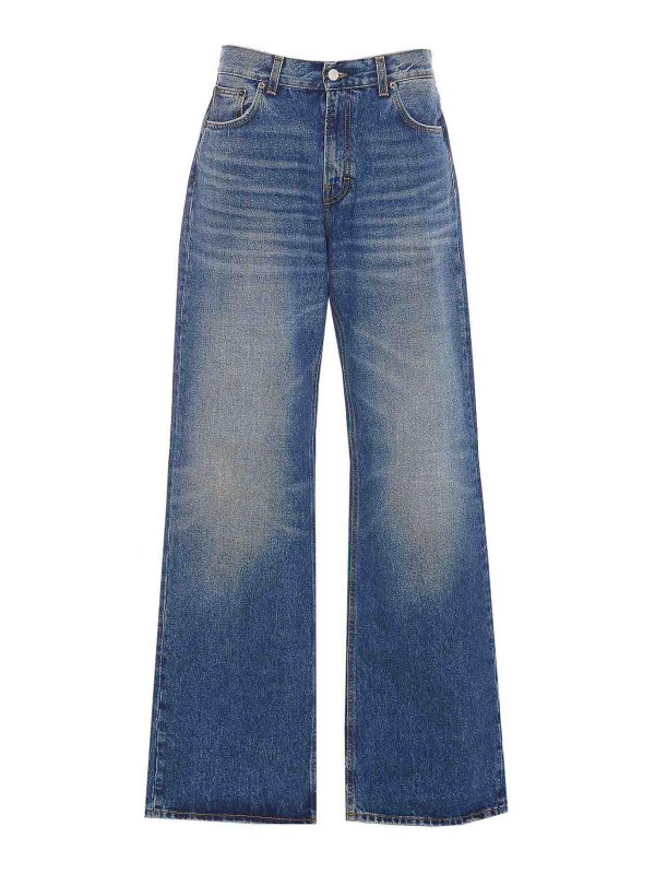 HAIKURE: jeans bootcut - Jeans in denim della Corea