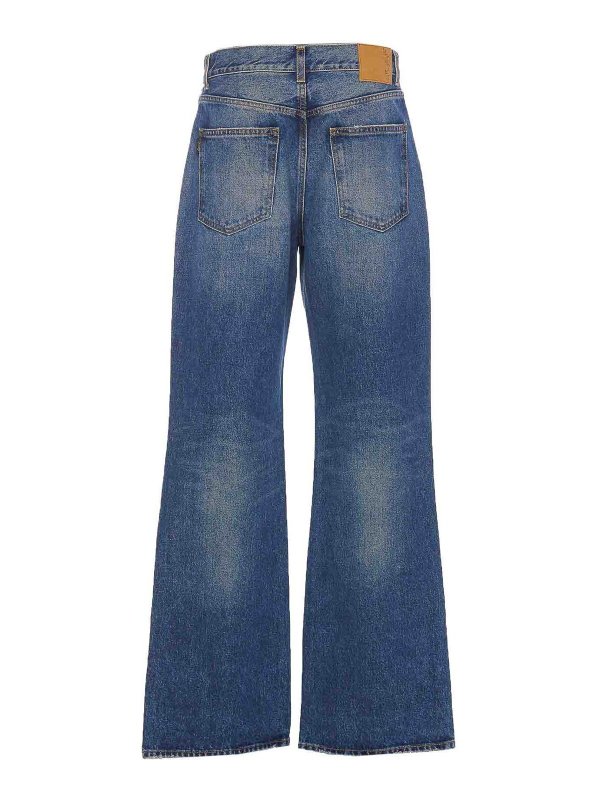 HAIKURE: jeans bootcut online - Jeans in denim della Corea