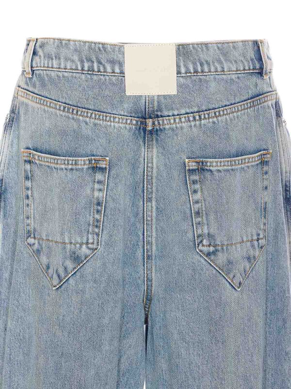 The Best Shops LANVIN: straight leg jeans - Wide Leg Denim Pants