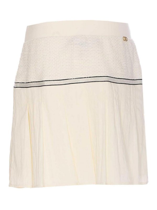 Liu Jo: mini skirts online - White Mini Skirt