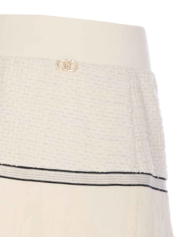 The Best Shops Liu Jo: mini skirts - White Mini Skirt