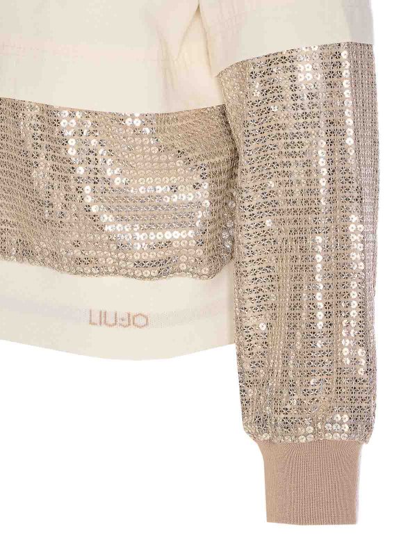 The Best Shops Liu Jo: Sweatshirts & Sweaters - Zip Sweatshirt