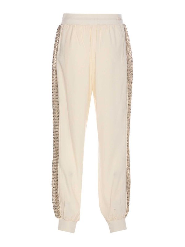 Liu Jo: Traininghosen - Traininghose - Beige