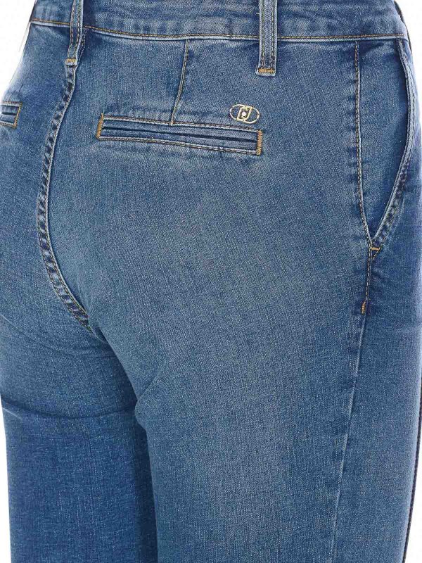 The Best Shops Liu Jo: ブーツカットジーンズ - ブーツカットジーンズ - ブルー