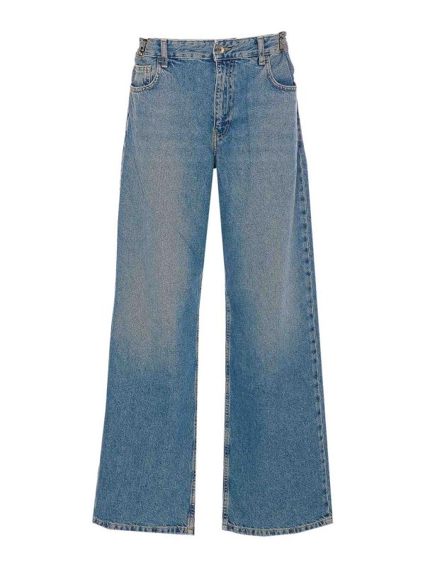 Liu Jo: ブーツカットジーンズ - ブーツカットジーンズ - ブルー