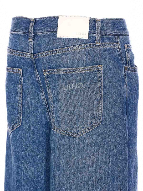 The Best Shops Liu Jo: ブーツカットジーンズ - ブーツカットジーンズ - ブルー