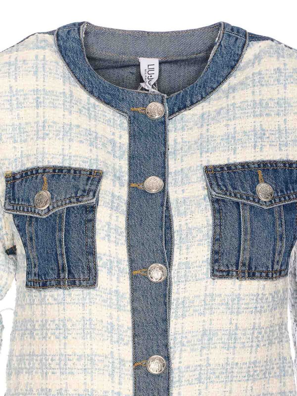 デニムジャケット - 白 shop online: Liu Jo