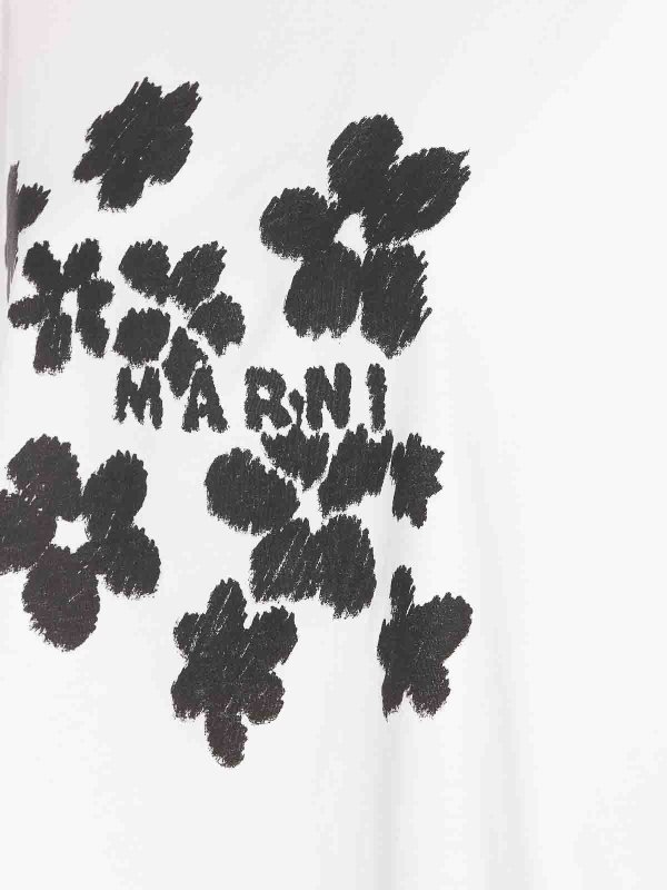 The Best Shops Marni: T-shirts - T-Shirt - Blanc