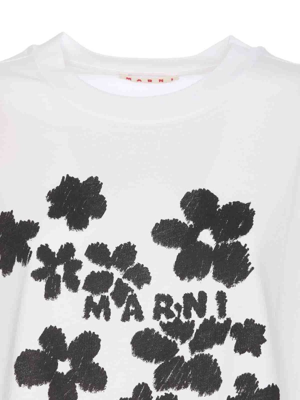 T-Shirt - Blanc shop online: Marni