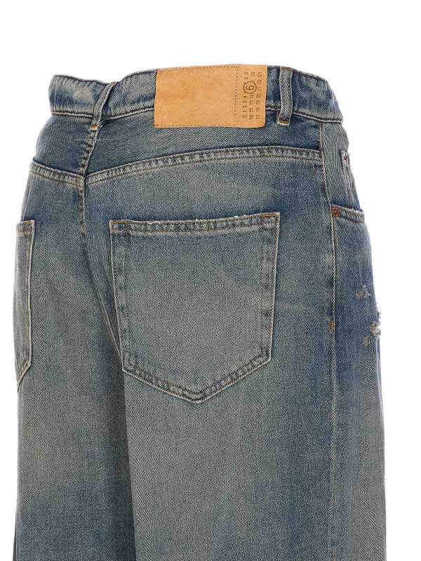 The Best Shops MM6 MAISON MARGIELA: bootcut jeans - Jeans