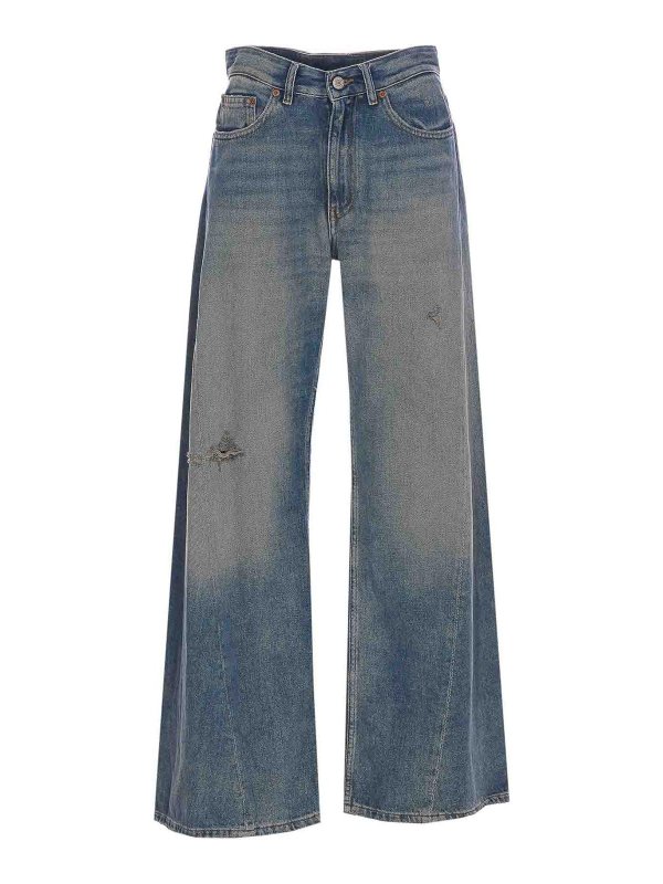 MM6 MAISON MARGIELA: bootcut jeans - Denim Jeans