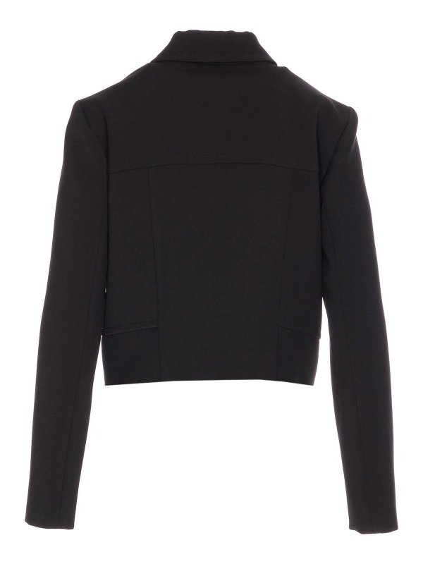 PATRIZIA PEPE: casual jackets online - Cropped  Zipped Jacket