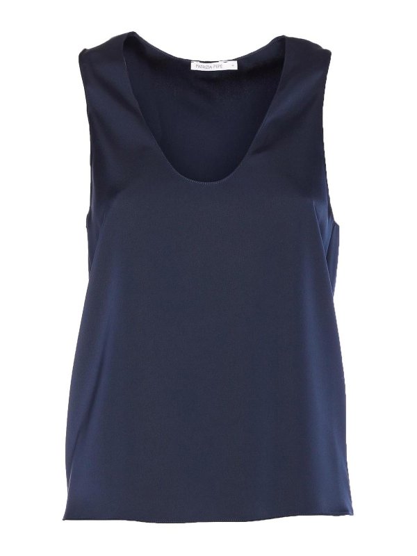 PATRIZIA PEPE: トップス＆タンクトップ - トップ/タンクトップ - ブルー