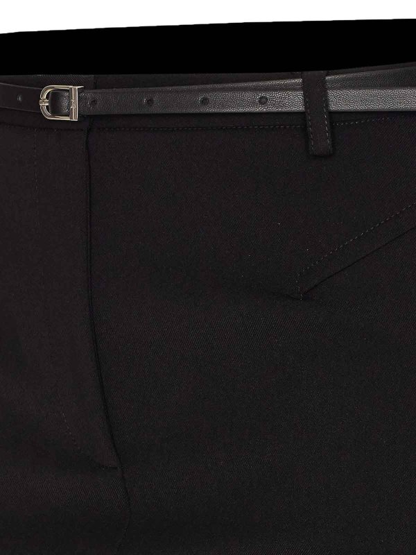 Jupe Midi - Noir shop online: PATRIZIA PEPE