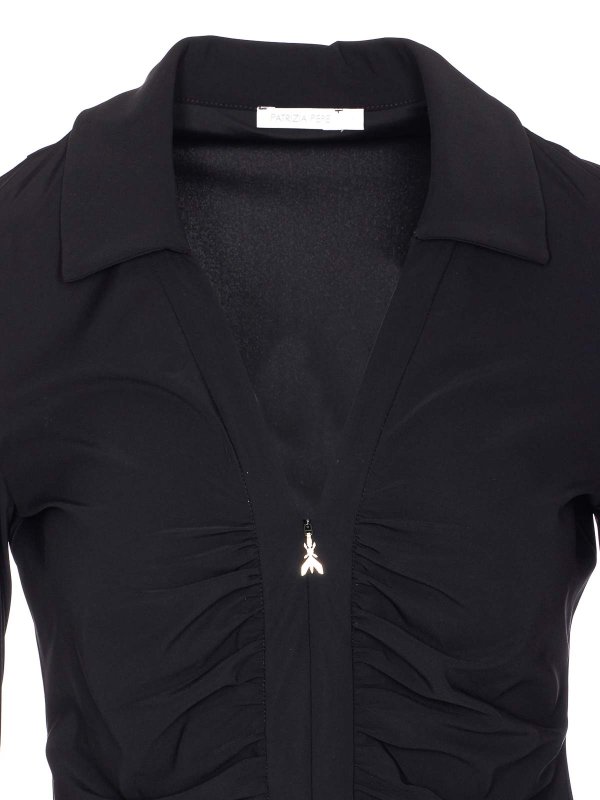 トップ/タンクトップ - 黒 shop online: PATRIZIA PEPE