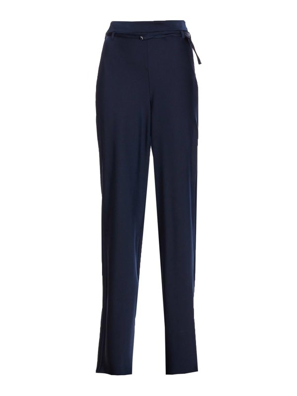 PATRIZIA PEPE: Pantalones casual - Pantalón Casual - Azul