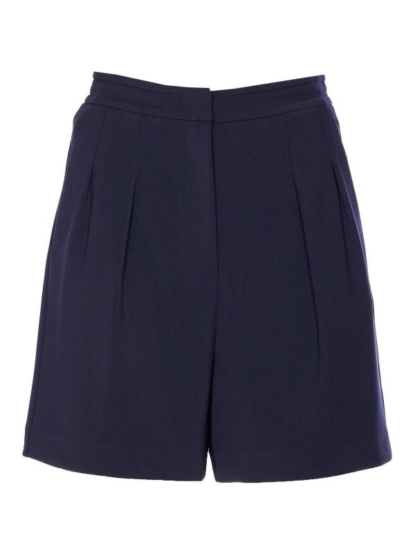 PATRIZIA PEPE: トラウザーショーツ - ショートパンツ - ブルー