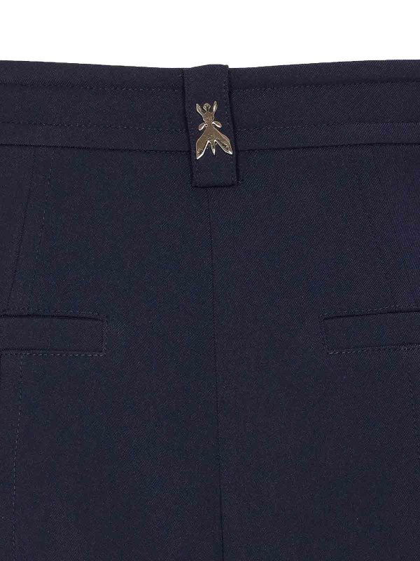 The Best Shops PATRIZIA PEPE: トラウザーショーツ - ショートパンツ - ブルー