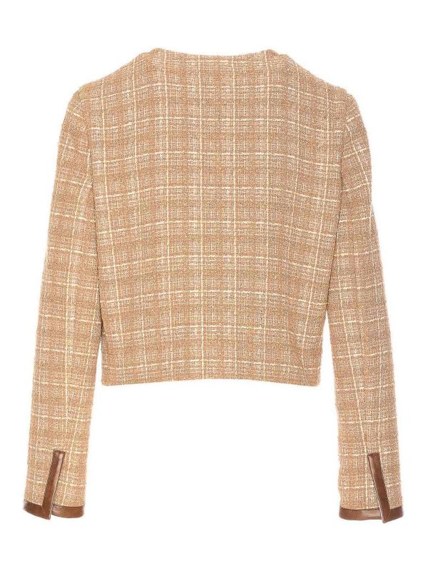 Pinko: Lederjacken online - Lederjacke - Beige