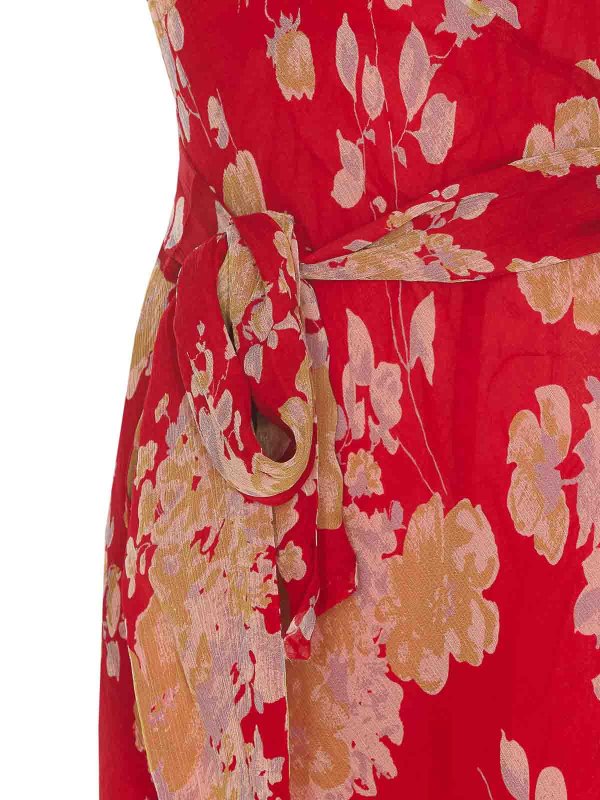 The Best Shops RIXO: knee length dresses - Red Rio Dress