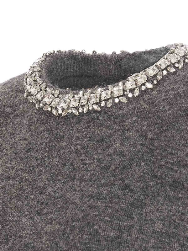 The Best Shops Self Portrait: Top e canotte - Top in maglia abbellita