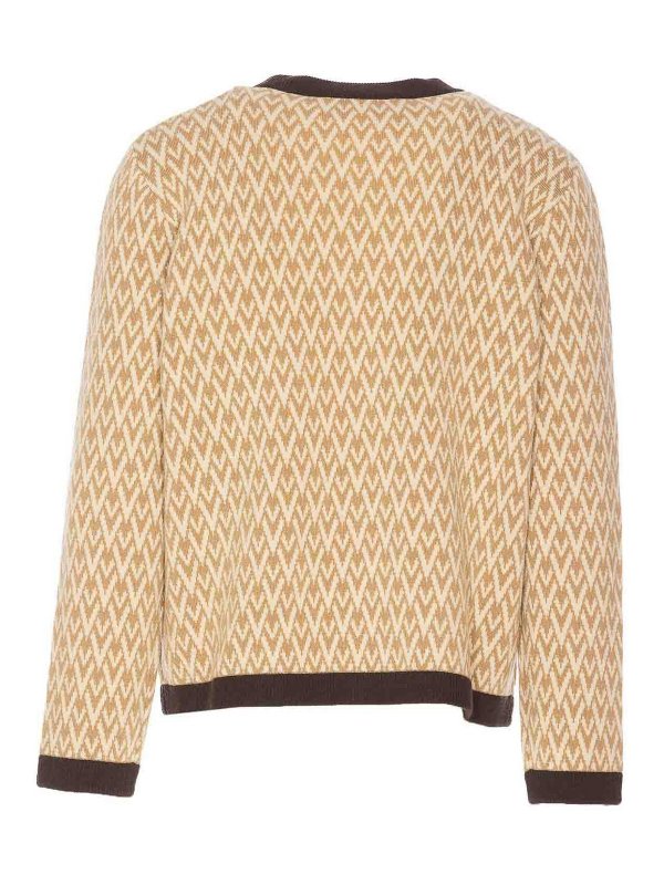 VALENTINO GARAVANI: cardigan online - Toute La V Motif Cardigan