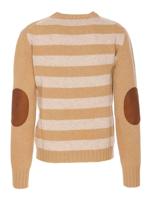 VALENTINO GARAVANI: クルーネック online - クルーネック - ベージュ