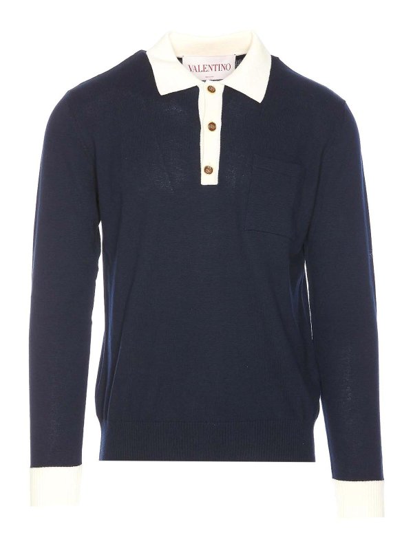 VALENTINO GARAVANI: polo shirts - Long Sleeves Polo