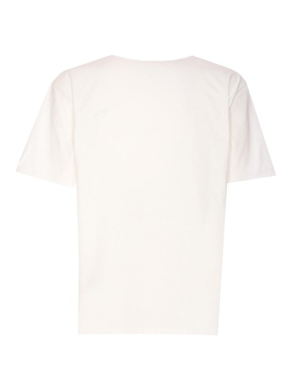 VALENTINO GARAVANI: t-shirt online - T-shirt White Chez Valentino