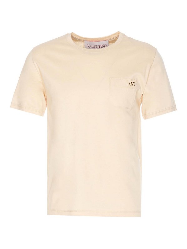 VALENTINO GARAVANI: t-shirts - Vlogo Signature Logo T-shirt