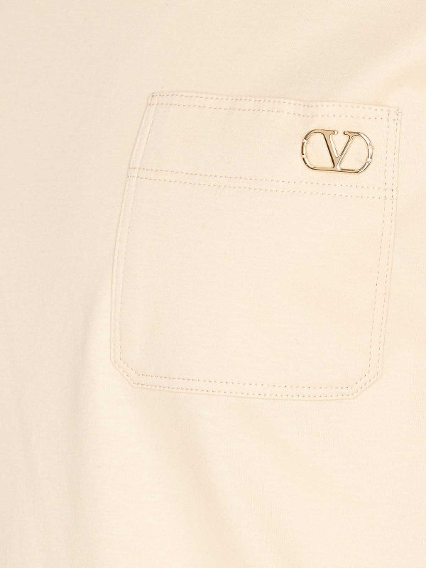 The Best Shops VALENTINO GARAVANI: t-shirts - Vlogo Signature Logo T-shirt