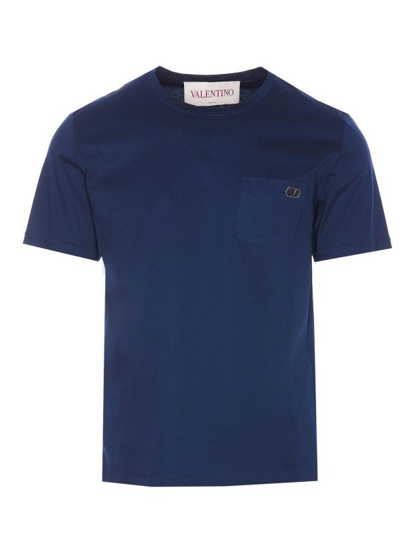 VALENTINO GARAVANI: t-shirts - Vlogo Signature Logo T-shirt