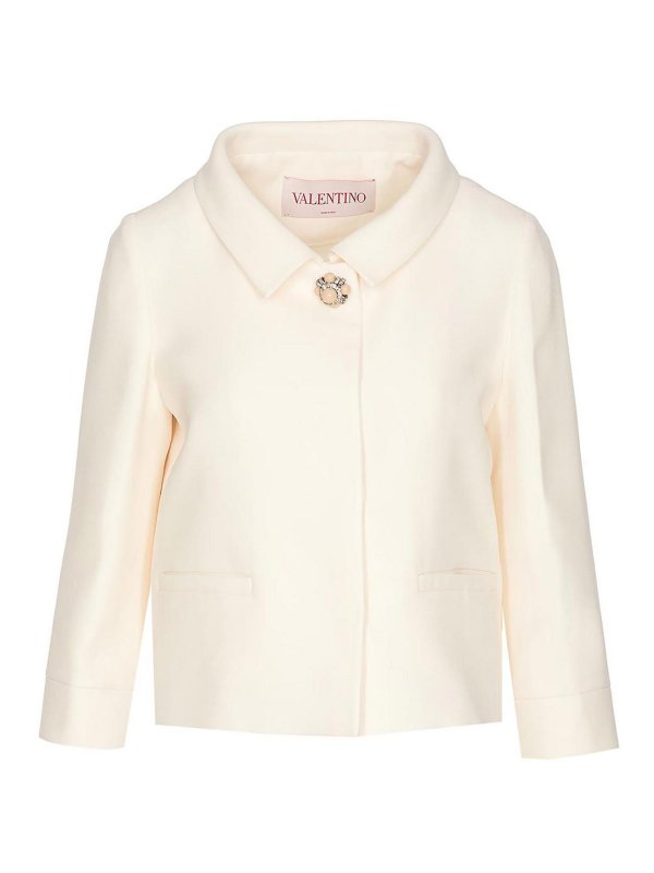 VALENTINO GARAVANI: カジュアルジャケット - カジュアルジャケット - 白
