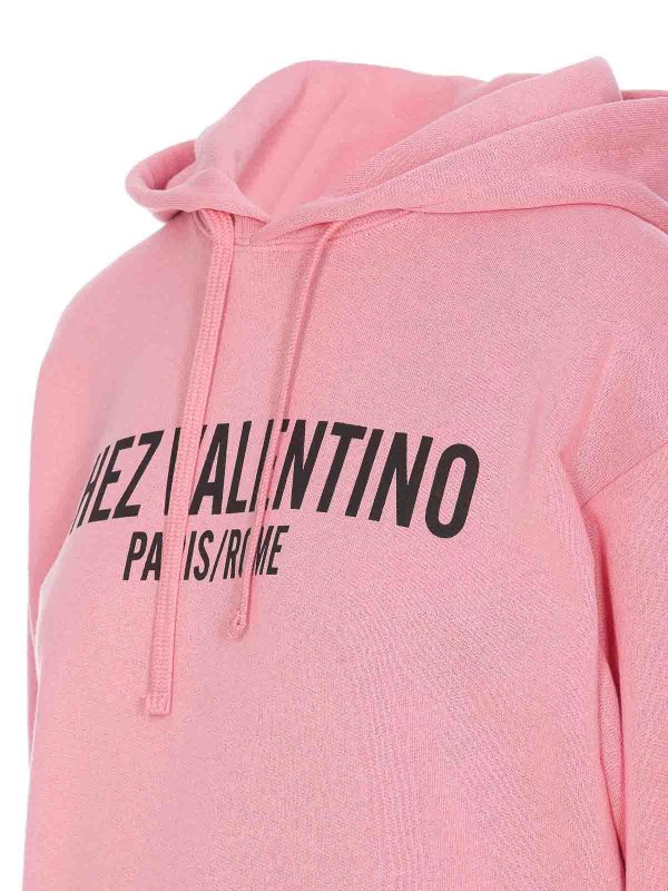 The Best Shops VALENTINO GARAVANI: Sweatshirts & Sweaters - Chez Valentino Print Hoodie