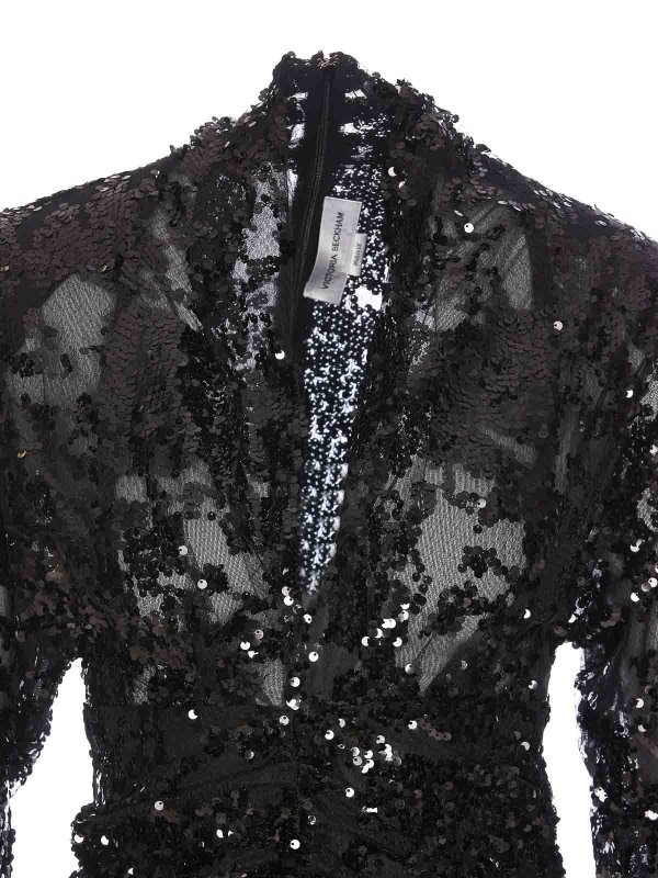 Vestido Corto - Negro shop online: VICTORIA BECKHAM