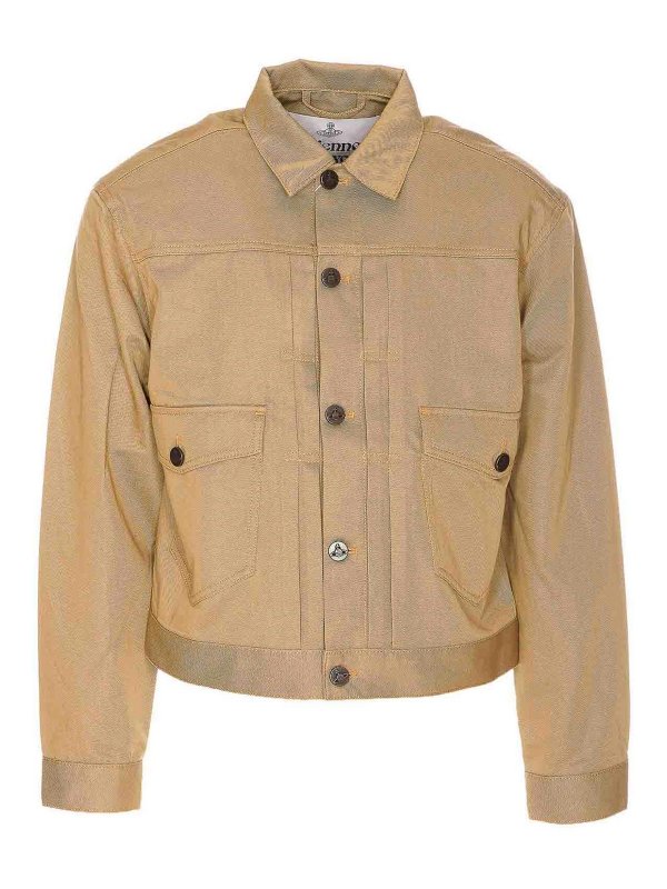VIVIENNE WESTWOOD: Casualjacken - Casualjacke - Beige