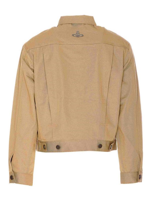 VIVIENNE WESTWOOD: Casualjacken online - Casualjacke - Beige