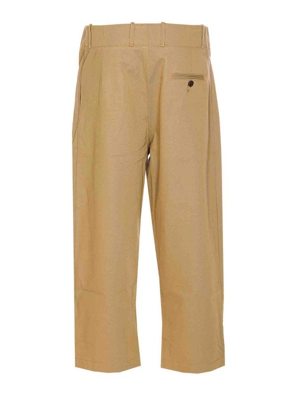 VIVIENNE WESTWOOD: カジュアルトラウザー online - カジュアルパンツ - ベージュ