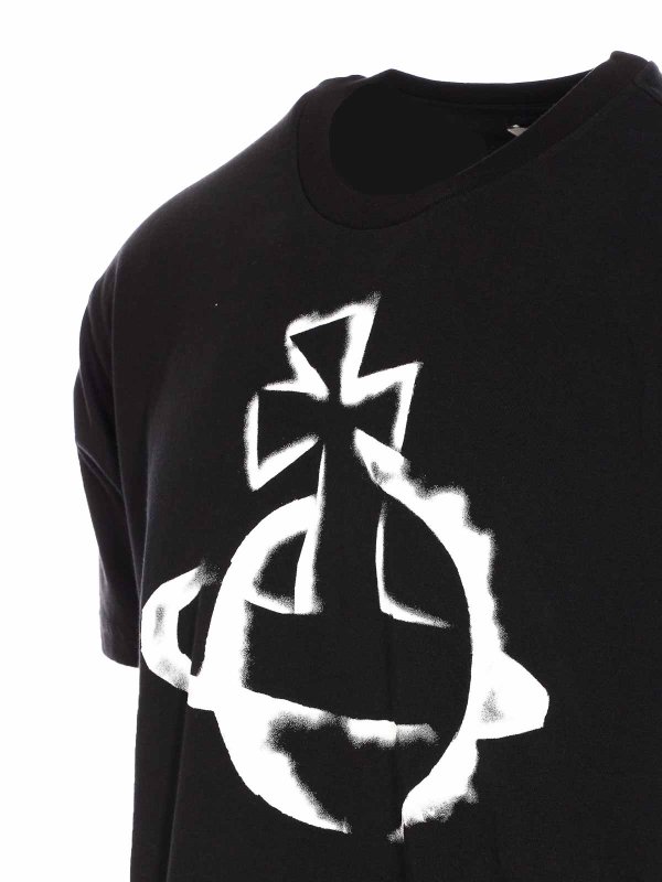 The Best Shops VIVIENNE WESTWOOD: t-shirt - T-shirt  classica di stencil