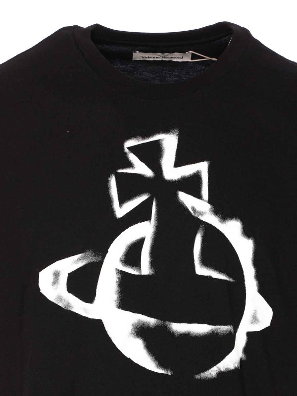 T-shirt  classica di stencil shop online: VIVIENNE WESTWOOD