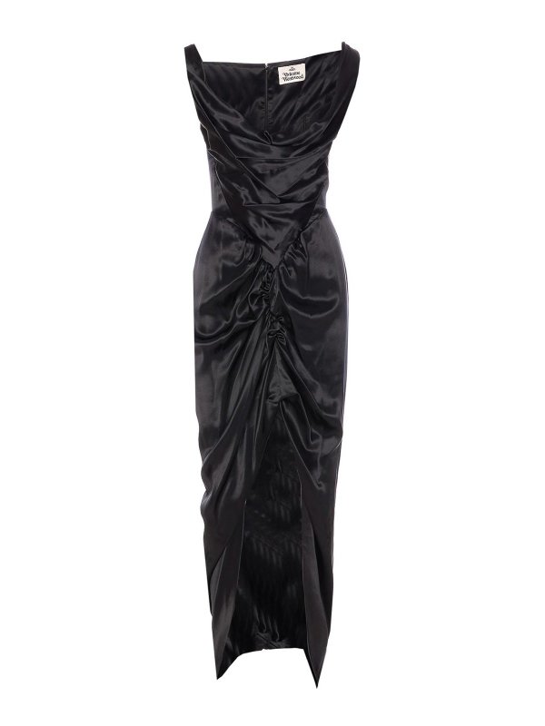 VIVIENNE WESTWOOD: Maxikleider - Maxikleid - Schwarz