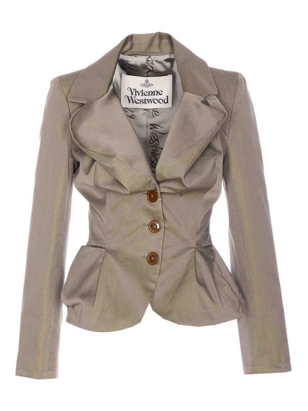 VIVIENNE WESTWOOD: カジュアルジャケット - カジュアルジャケット - グレー