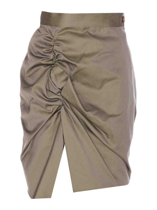 VIVIENNE WESTWOOD: Miniröcke - Minirock - Grau