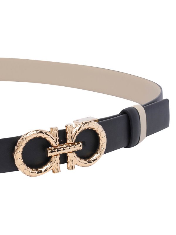 FERRAGAMO: Cinturones online - Cinturón - Negro