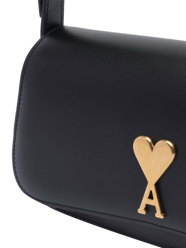 クロスボディバッグ - 黒 shop online: AMI PARIS