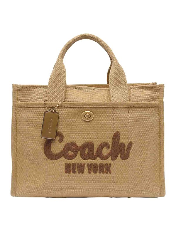 COACH: Handtaschen - Shopper - Beige